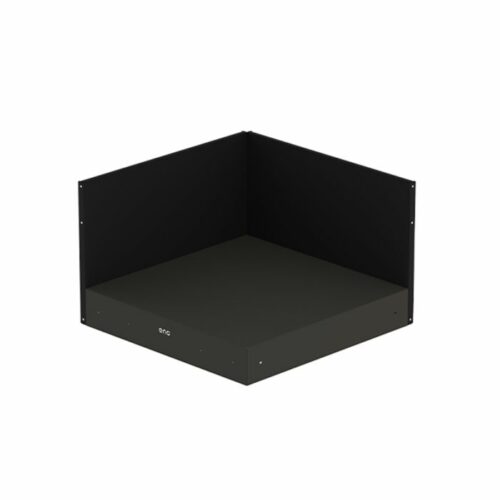 Plateau d'angle gris cargo