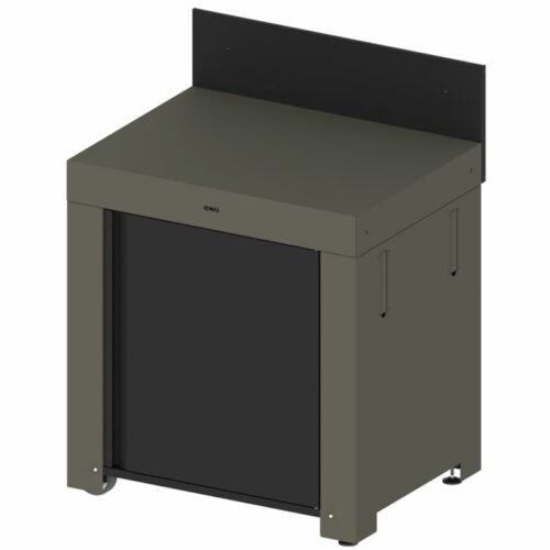 Modulo plan de travail gris cargo